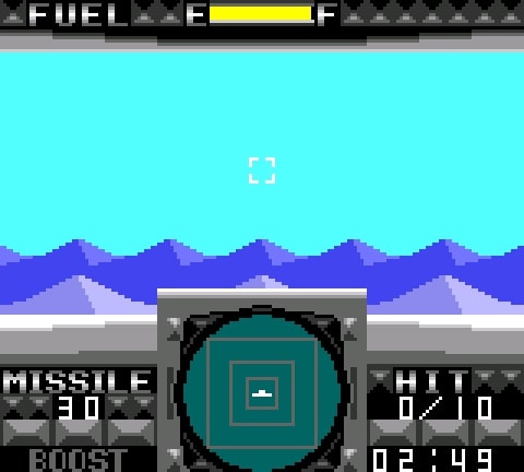 G-Loc - Air Battle - Game Gear game screenshot (1990) by Sega